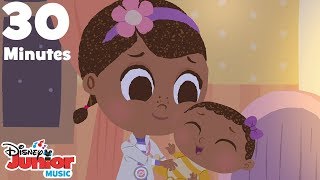 Rockabye Baby 30 Minute Version 🍼  🎼 Disney Junior Music Nursery Rhymes  Disney Junior [upl. by Vasiliu]