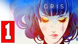 GRIS Gameplay Walkthrough Part 1 FULL GAME Lets Play Playthrough PC Nintendo Switch [upl. by Aneres]