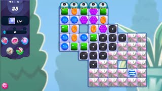 Candy Crush Saga LEVEL 72 NO BOOSTERS new version [upl. by Nelyk]