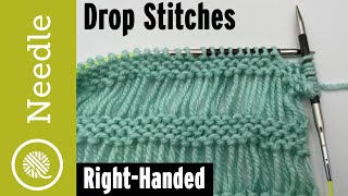 How to Knit Drop Stitch Pattern [upl. by Otsedom]