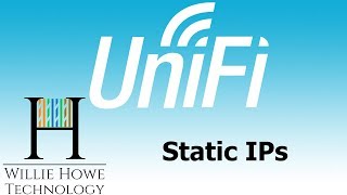 UniFi Static IP Addresses [upl. by Atteynot427]