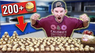 15000 Calorie Ferrero Rocher Chocolate Challenge [upl. by Derag]