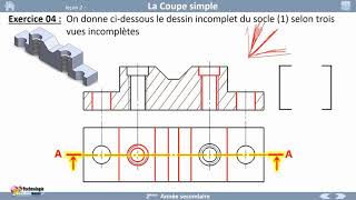 08 Exercice pour la 2ème année coupe  section [upl. by Montfort]