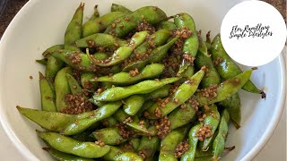 GARLIC EDAMAME 10 mins prepartion only [upl. by Alys]